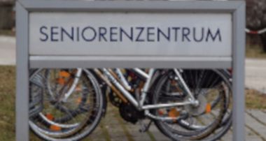 Schild Seniorenzentrum